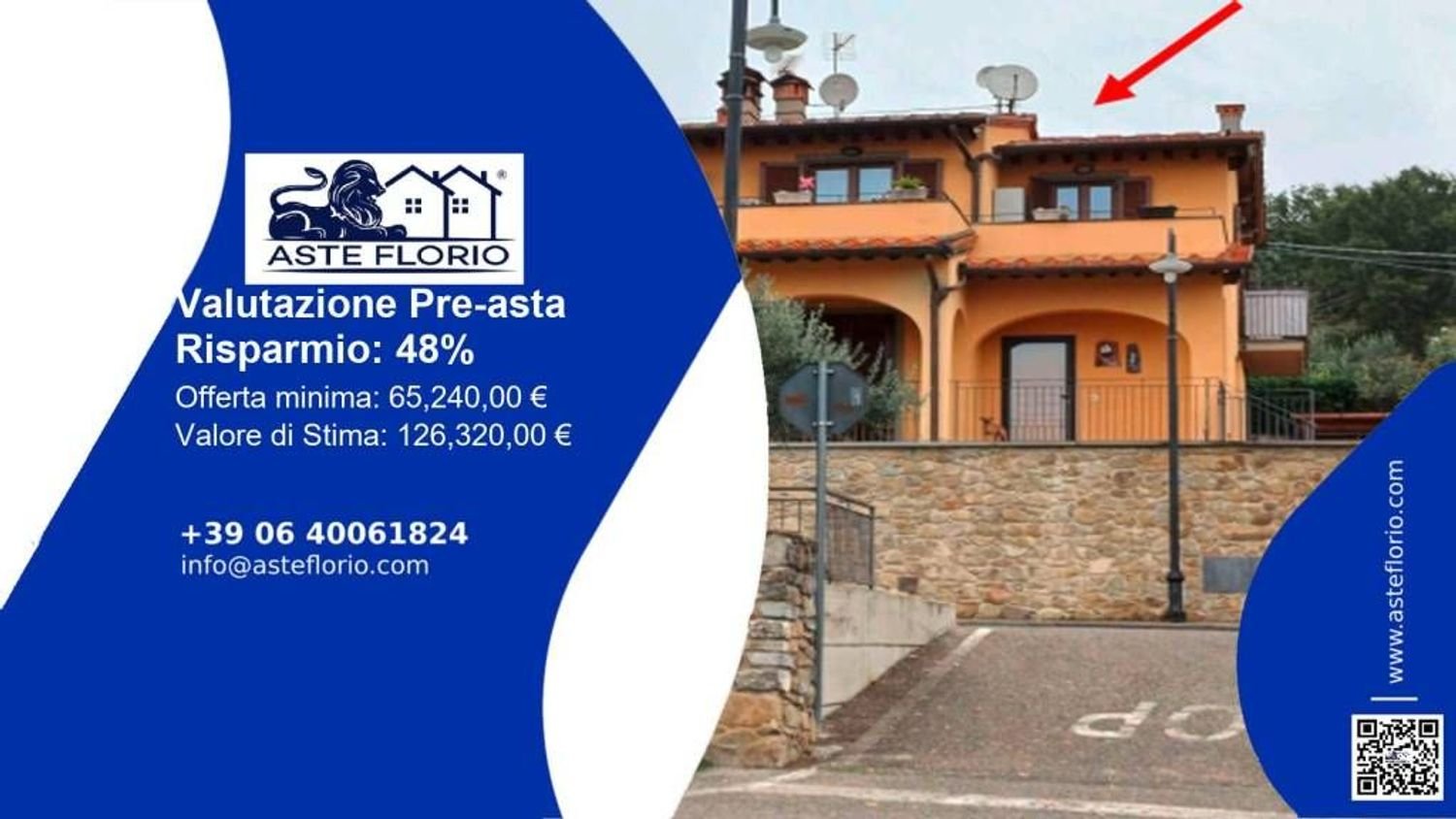 Studio in Reggello, Italy No. 257928