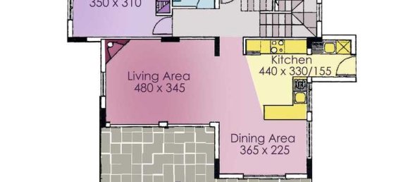 3 Schlafzimmer Villa in Souni–Zanatzia, Cyprus, Nr. 10818 5