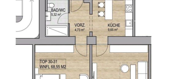 2-Zimmer Wohnung in Wien, Austria, Nr. 147263 18