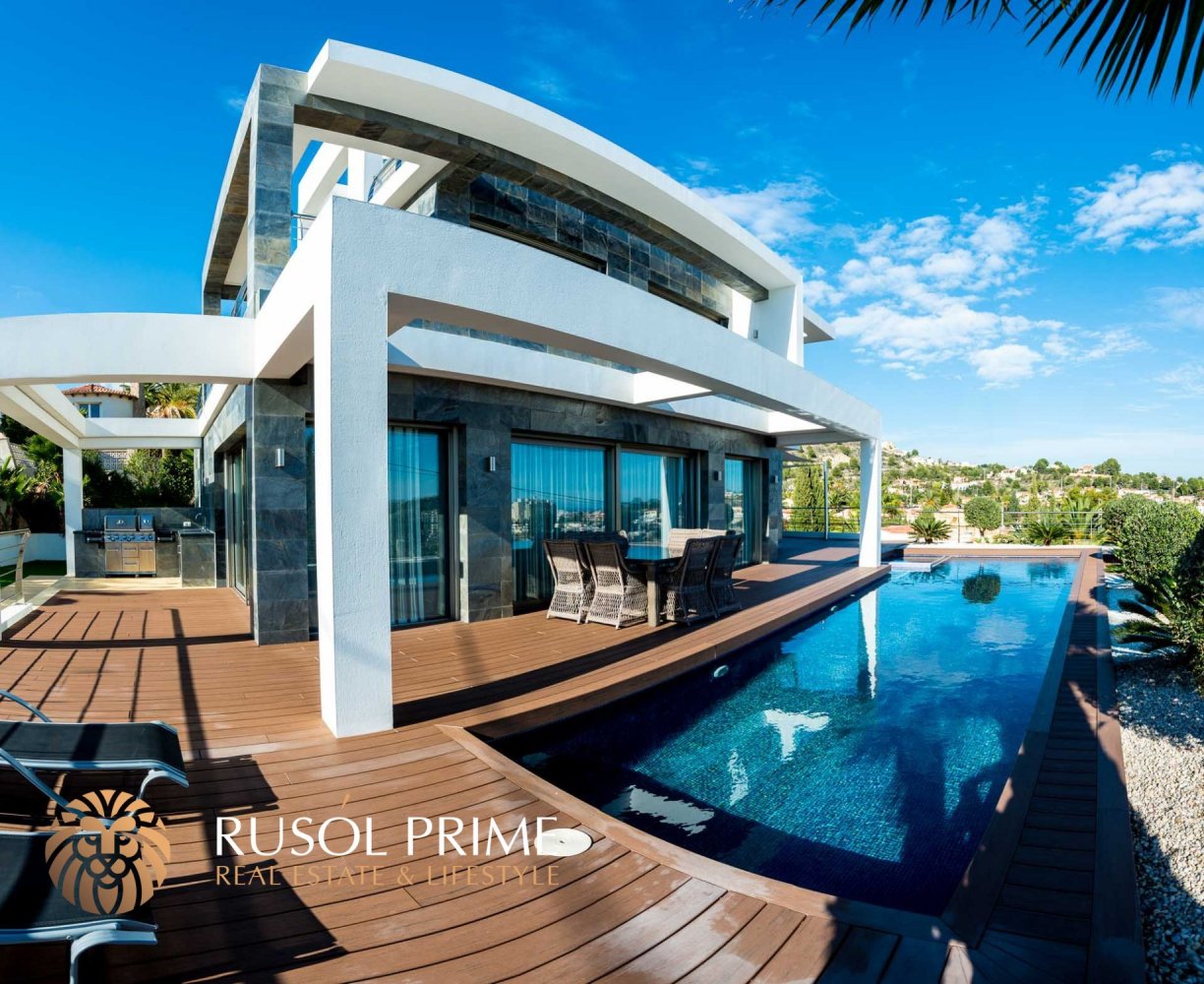 4 غرف نوم فيلا في Calpe, Spain رقم 1524