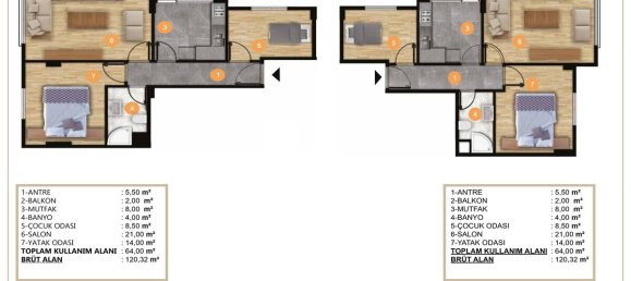 Apartment 2+1 in Istanbul, Turkey No. 28937 5