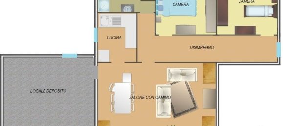 3 rooms Apartment in Torrevecchia Pia, Italy No. 274856 19