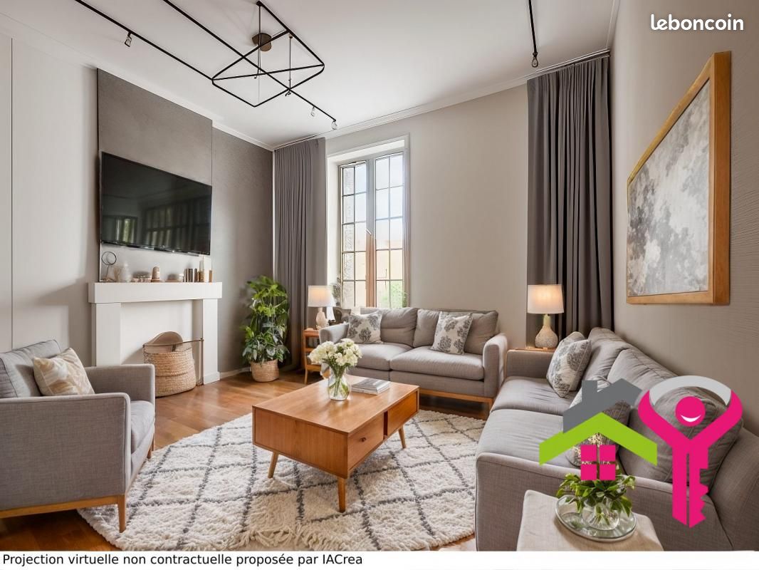 2 غرف نوم منزل ذو طابقين في Anzin, France رقم 48616