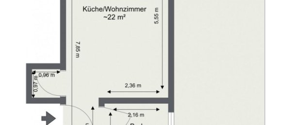 1 Schlafzimmer Wohnung in Bremerhaven, Germany, Nr. 38971 17