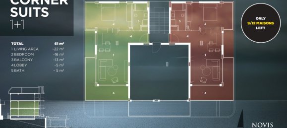 Wohnung 2+1 in Alanya, Turkey, Nr. 14033 2