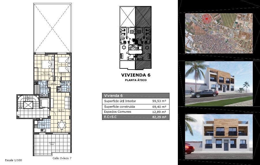 2 bedrooms Apartment in Pilar de la Horadada, Spain No. 285441
