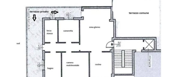 3 rooms Penthouse in Chioggia, Italy No. 58158 11