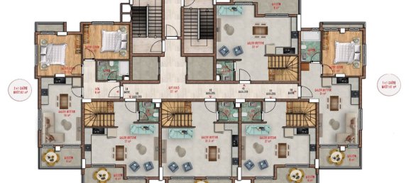Apartment 1+1 in Avsallar, Turkey No. 31556 28