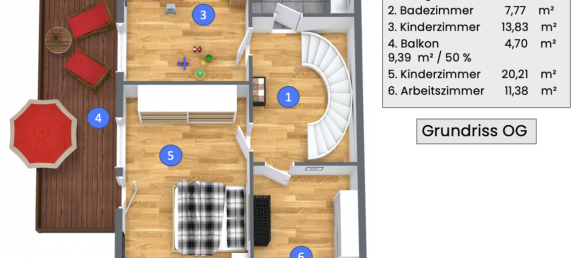 4 bedrooms Townhouse in Dachau, Germany No. 210603 17