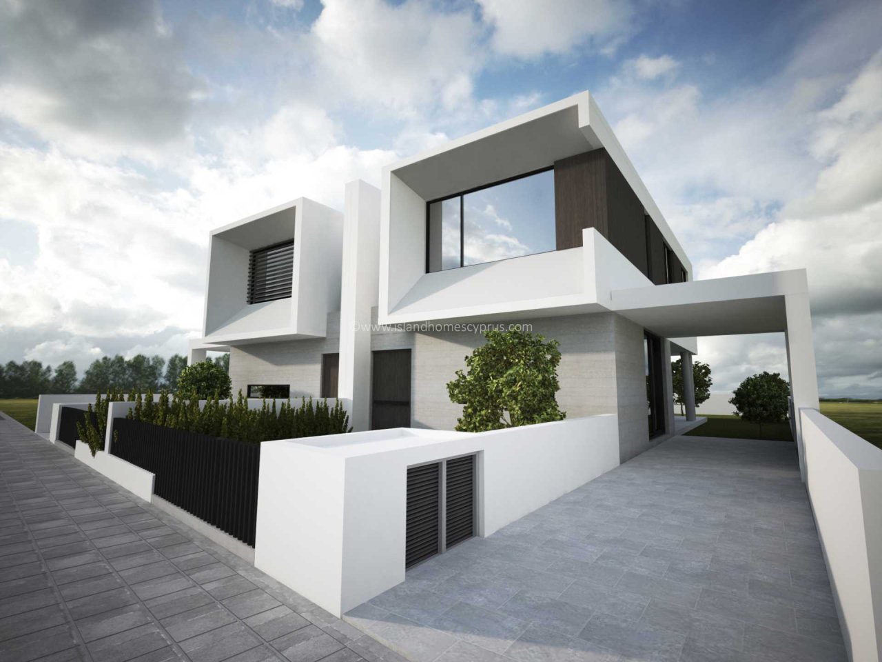 Casa de 3 dormitorios en Deryneia, Cyprus No. 24003