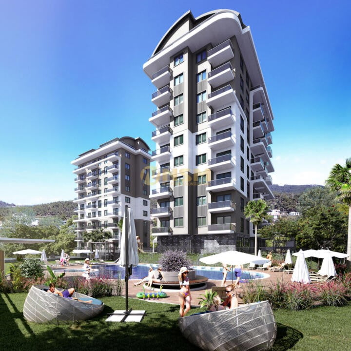 Apartamento 1+1 em Alanya, Turkey N.º 31109