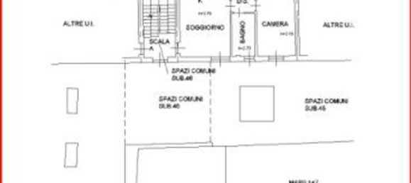 2 rooms Apartment in Villa Cortese, Italy No. 331514 18