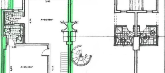 Dúplex de 3 dormitorios en Costa da Caparica, Portugal No. 30531 31