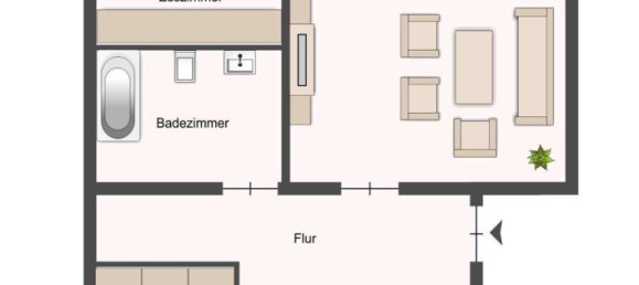 Квартира с 2 спальнями в Лейпциг, Германия № 191102 17