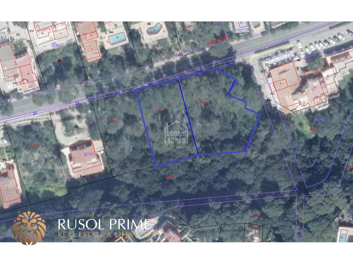  قطعة أرض في Ferreries, Spain 2375متر مربع رقم 1950