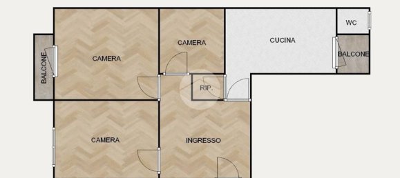 4 rooms Apartment in Savona, Italy No. 127132 15