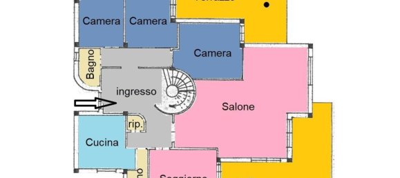 11غرفة فيلا في Dipignano, Italy رقم 183253 37