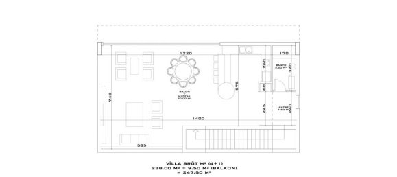 5 rooms Villa in Kargicak, Turkey No. 9782 23