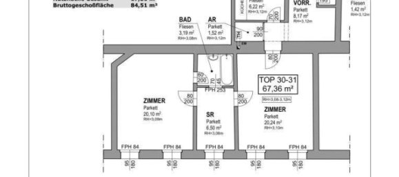 2-Zimmer Wohnung in Meidling, Austria, Nr. 131959 10
