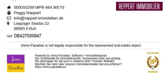 3 rooms Apartment in Erfurt, Germany No. 267480 2