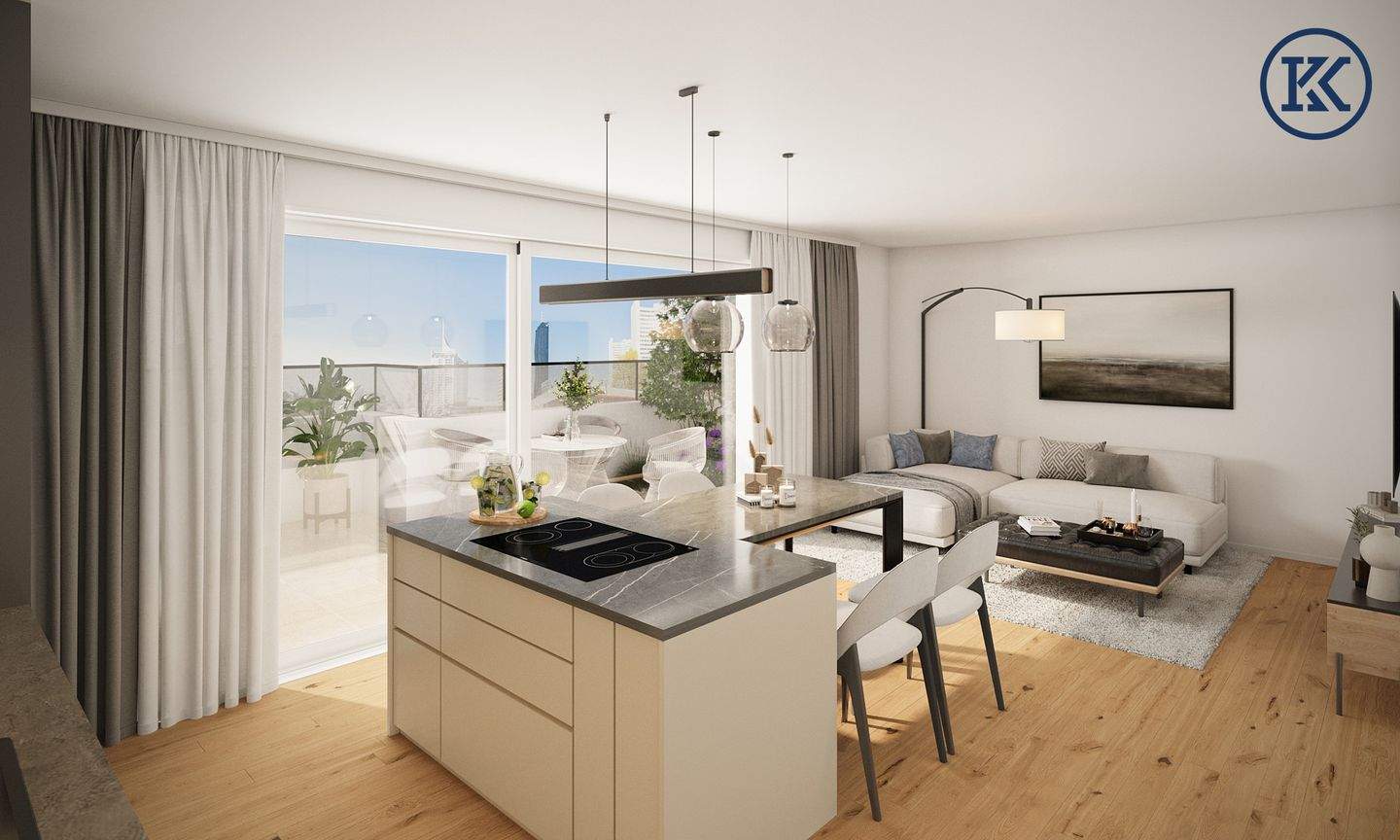 Apartamento de 3 habitaciónes en Vienna, Austria No. 160929