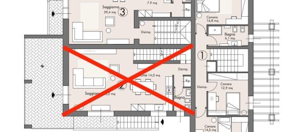 5-Zimmer Haus in Cascina, Italy, Nr. 148598 5