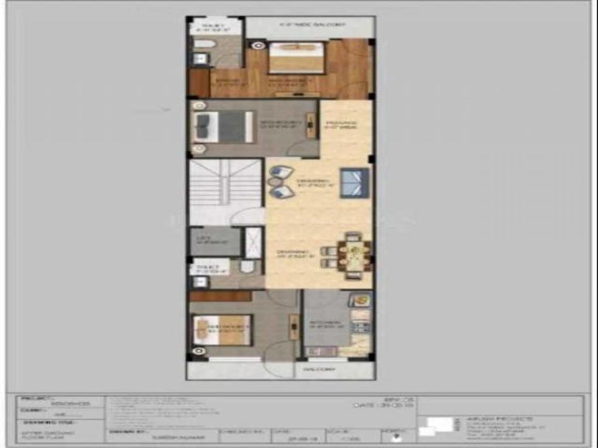 3 bedrooms House in Gurgaon, India No. 26405