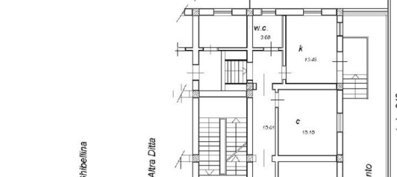 Квартира с 3 комнатами в Мессина, Италия № 63165 31