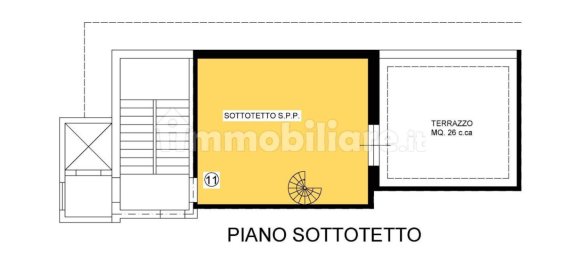 2 bedrooms Penthouse in Lentate sul Seveso, Italy No. 3869 12