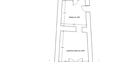 Gewerbliche Immobilie in Torre del Greco, Italy 48m², Nr. 316586 2