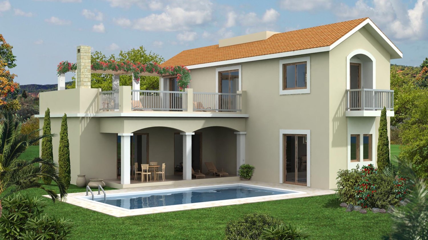 3 bedrooms Villa in Monagroulli Hills, Monagroulli, Cyprus No. 17292