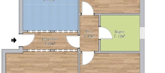 3 rooms Apartment in Tribiano, Italy No. 308868 22