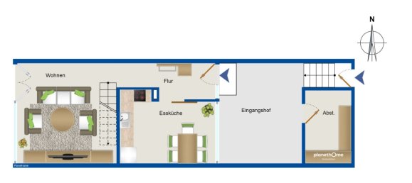 5غرفة تاون هاوس في Lorrach, Germany رقم 85209 14