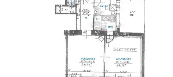 Квартира с 2 комнатами в Пенцинг, Австрия № 156384 25
