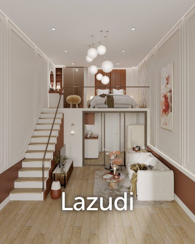 Apartamento com 1 quarto em condomínio em Nonthaburi, Thailand N.º 18854