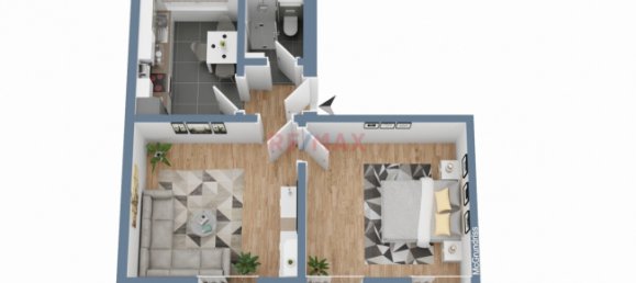 1 Schlafzimmer Wohnung in Ludwigshafen am Rhein, Germany, Nr. 307557 3