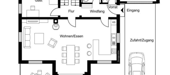 Дом с 6 комнатами в Баден-Вюртемберг, Германия № 17376 17