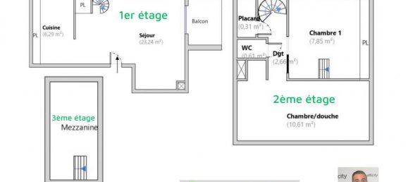 1 غرف نوم منزل ذو طابقين في Saint-Jorioz, France رقم 339293 6