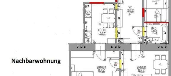 2 rooms Apartment in Leopoldstadt, Austria No. 53785 13