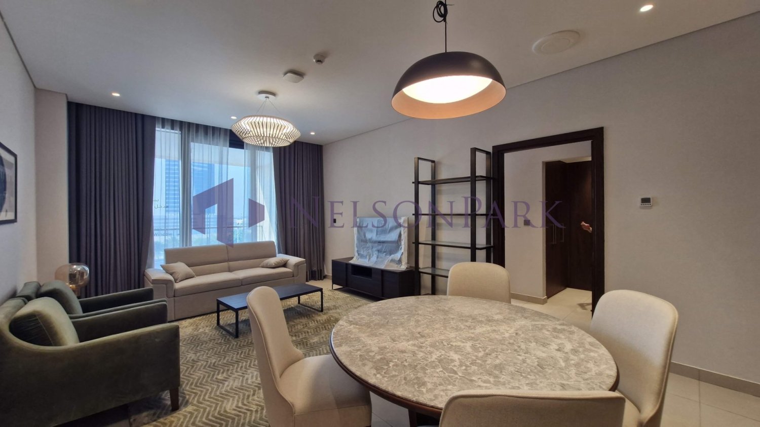 Квартира с 1 спальней в Лусаил, Катар № 1918