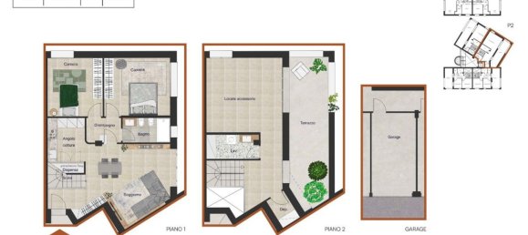 Apartamento de 3 divisões em Pesaro, Italy N.º 222966 17