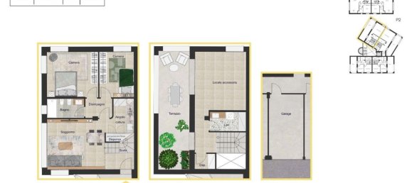 Apartamento de 3 divisões em Pesaro, Italy N.º 222966 7