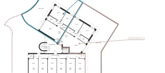 Apartamento de 3 divisões em Pesaro, Italy N.º 222966 11