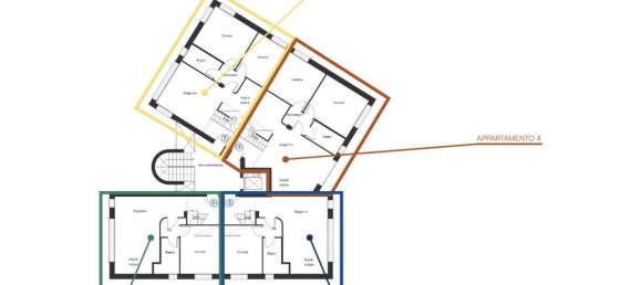 Apartamento de 3 divisões em Pesaro, Italy N.º 222966 14