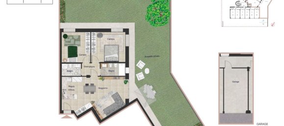 Apartamento de 3 divisões em Pesaro, Italy N.º 222966 4