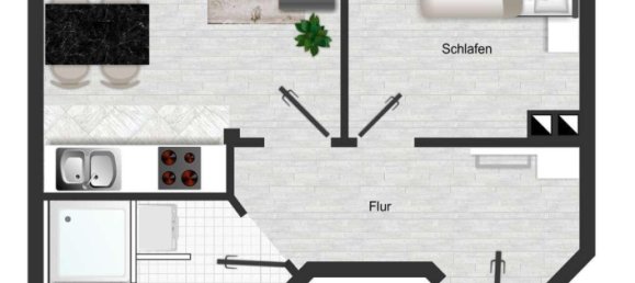 1 Schlafzimmer Wohnung in Ludwigsburg, Germany, Nr. 278168 7