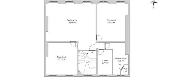 Apartamento T3 em Paris, France N.º 137516 14