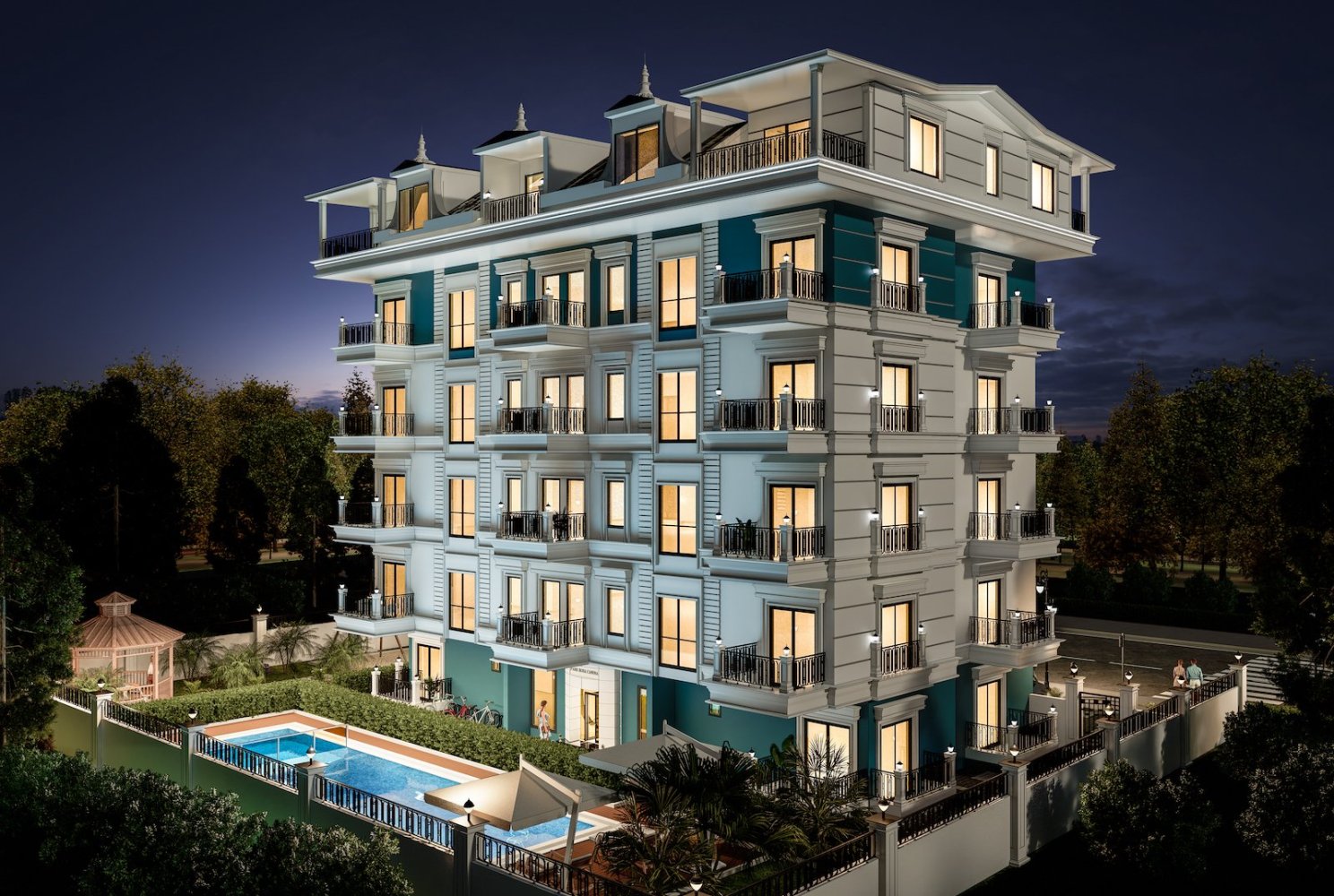 Apartment 2+1 in Alanya, Turkey No. 25601