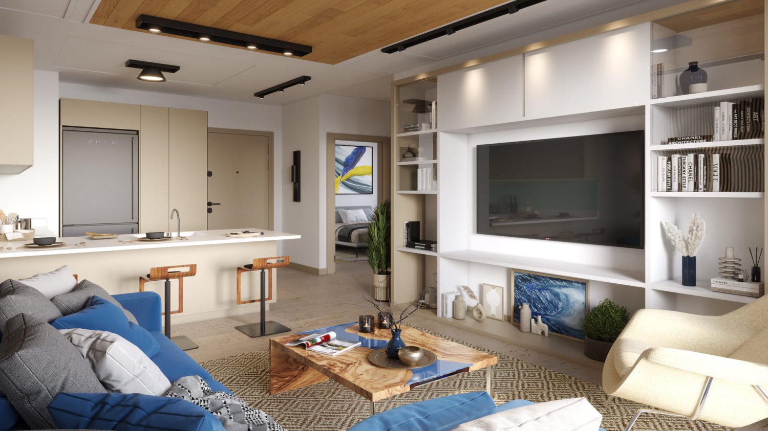 Apartamento de 2+1 en MB Azure Resort, Mersin, Turkey No. 35150