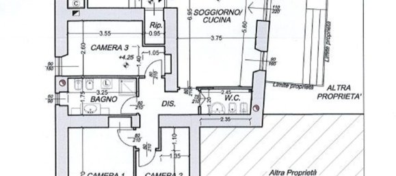 Квартира с 4 комнатами в Грандола эд Унити, Италия № 172190 17